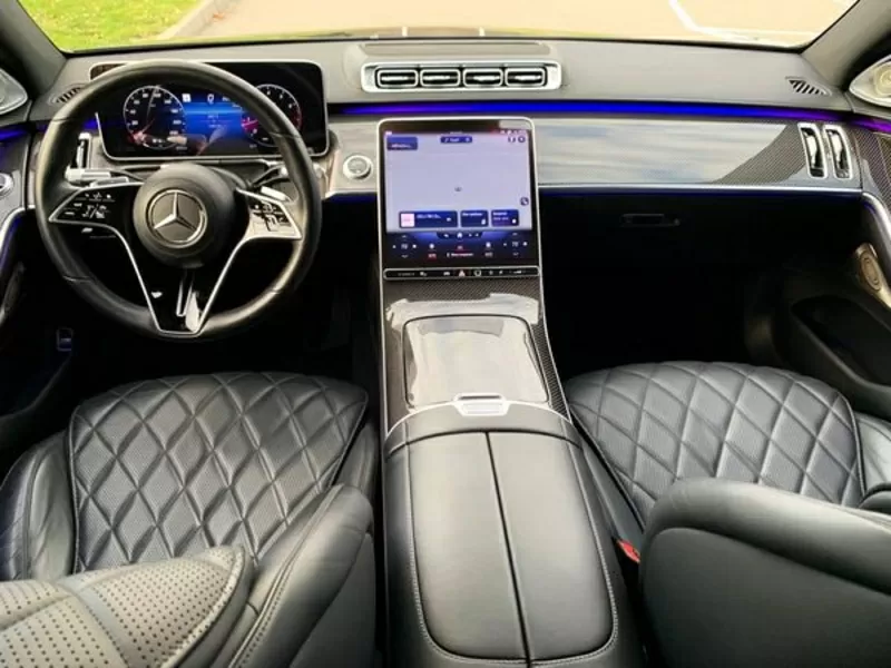 Аренда vip авто Mercedes-Benz S580 AMG W223 с водителем 10