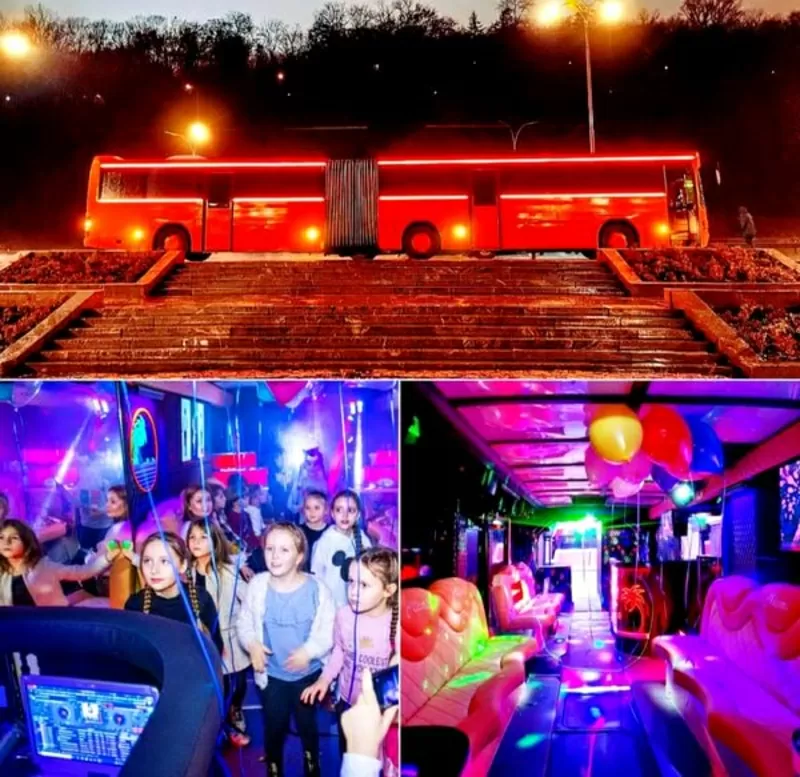 Автобус Party Bus Miami VIP большой Пати бас арендовать на вечеринку 9