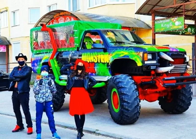 Party Bus Monster truck аренда на детский день рождения 10