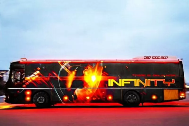 Автобус Пати бас Party Game Bus Infinity заказать на день рождения 2