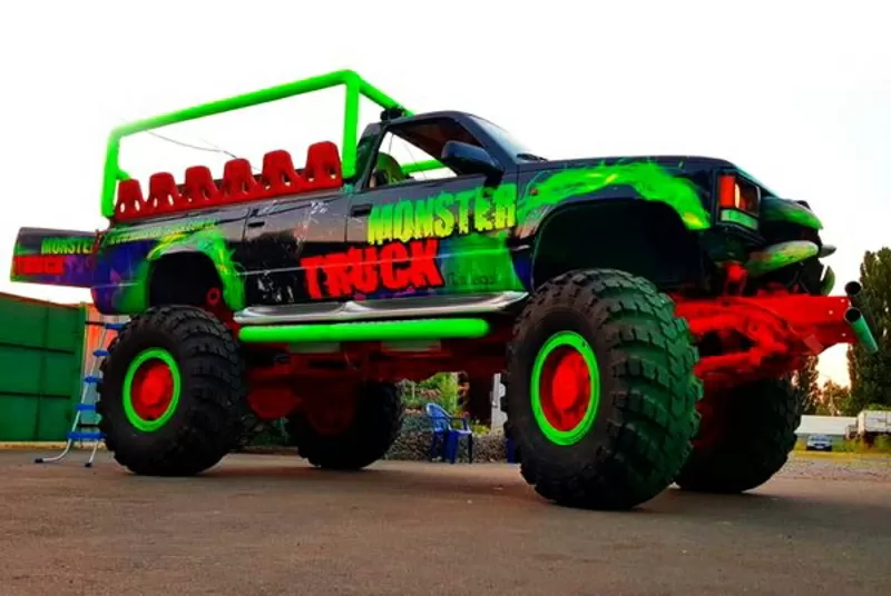 Party Bus Monster truck аренда на детский день рождения