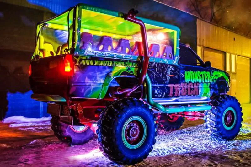 Party Bus Monster truck аренда на детский день рождения 5