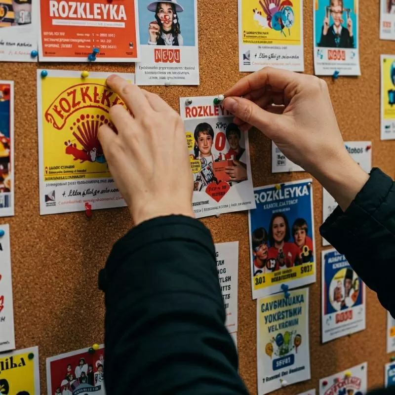 Реклама на вулицях: флаєри, розклейка, доставка під двері 3