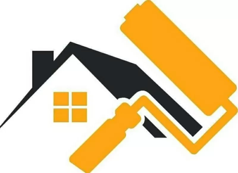 Фарбування стін стелі укосів