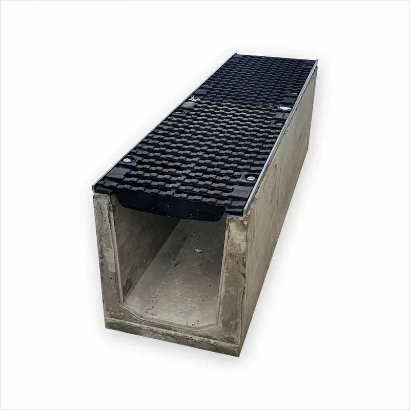 Лоток бетонний ЛВ 20.26.31 з чавунною решіткою