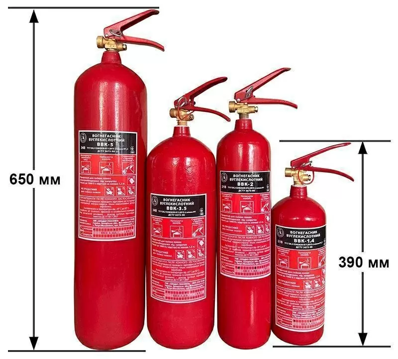 Оптовий продаж вогнегасників ВП та ВВК у Києві: ціна від виробника, се 6