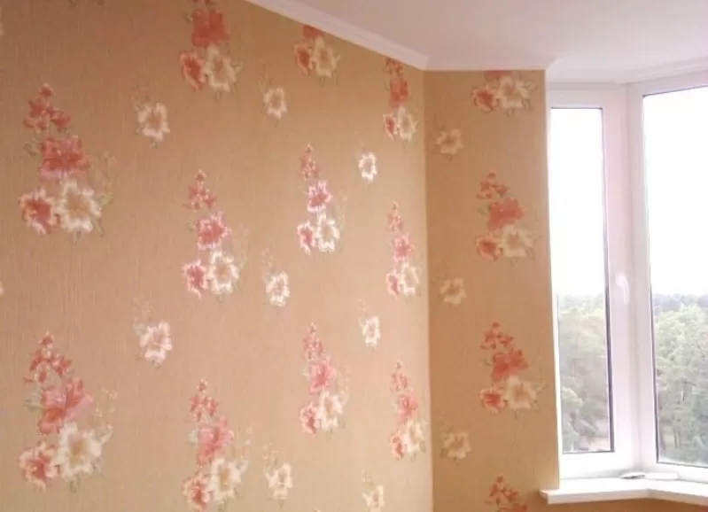 Поклейка шпалер обоев якісно 