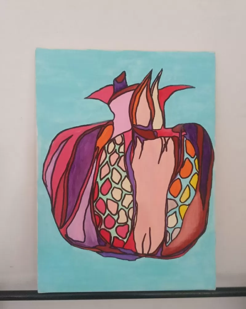 Авторські картини та постер — Акрил на полотні, ручна робота!