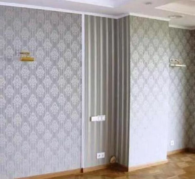 Поклейка обоев Троещина Дарница Лесной 