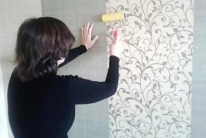 Поклейка обоев Киев Шпаклёвка