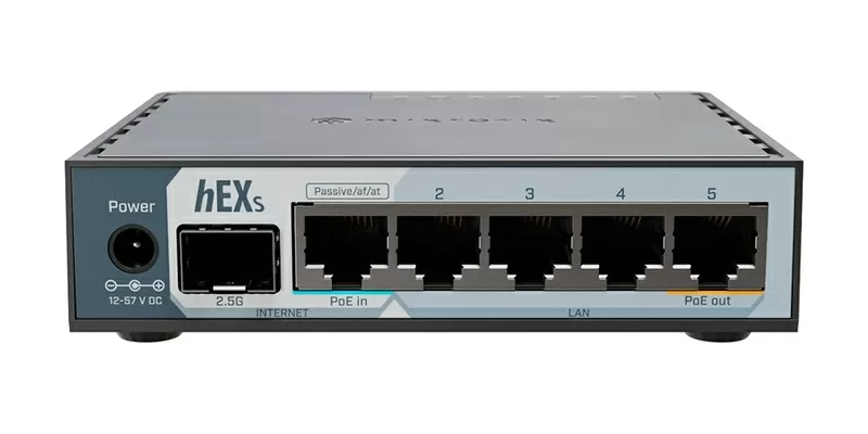 Недорогой маршрутизатор MikroTik hEX S с быстрой доставкой