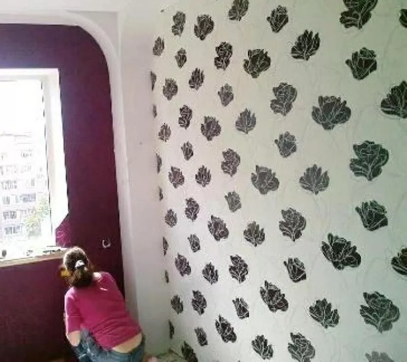 Поклейка шпалер Лук'янівка Сирець Виноградар 