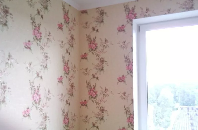 Поклейка шпалер недорого Професійно