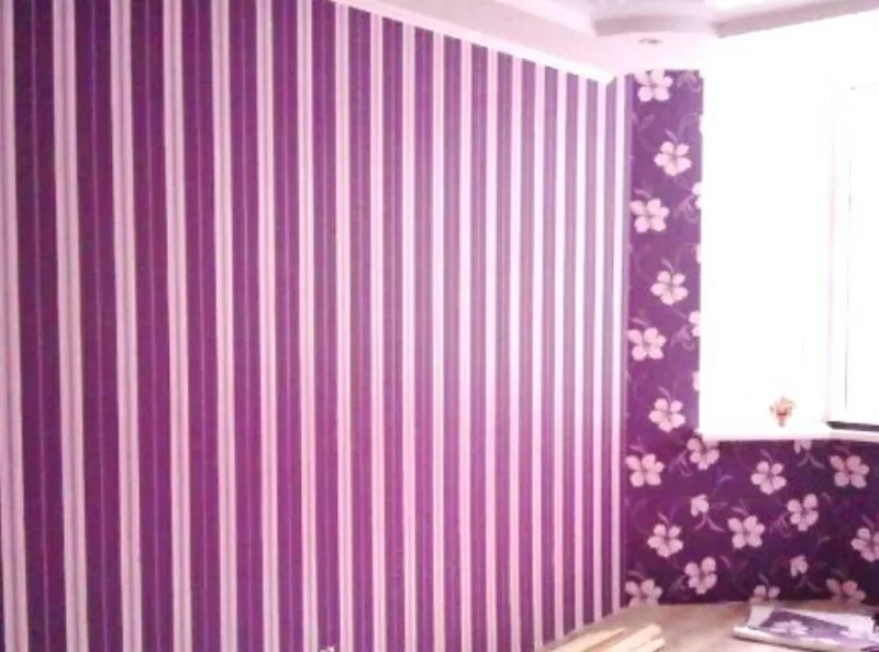 Поклейка шпалер Троещина та прилеглі райони Києва 