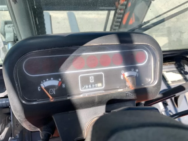 Навантажувач вилковий Mitsubishi на 15 великих нових колесах пневмо 7