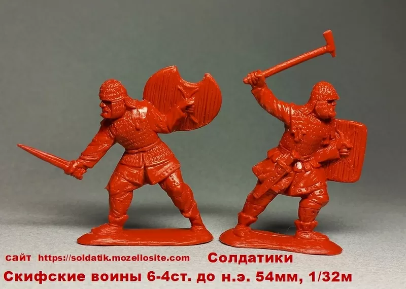 Солдатики игровой набор 8шт Скифские воины 6-4ст. игрушки, фигурки 8