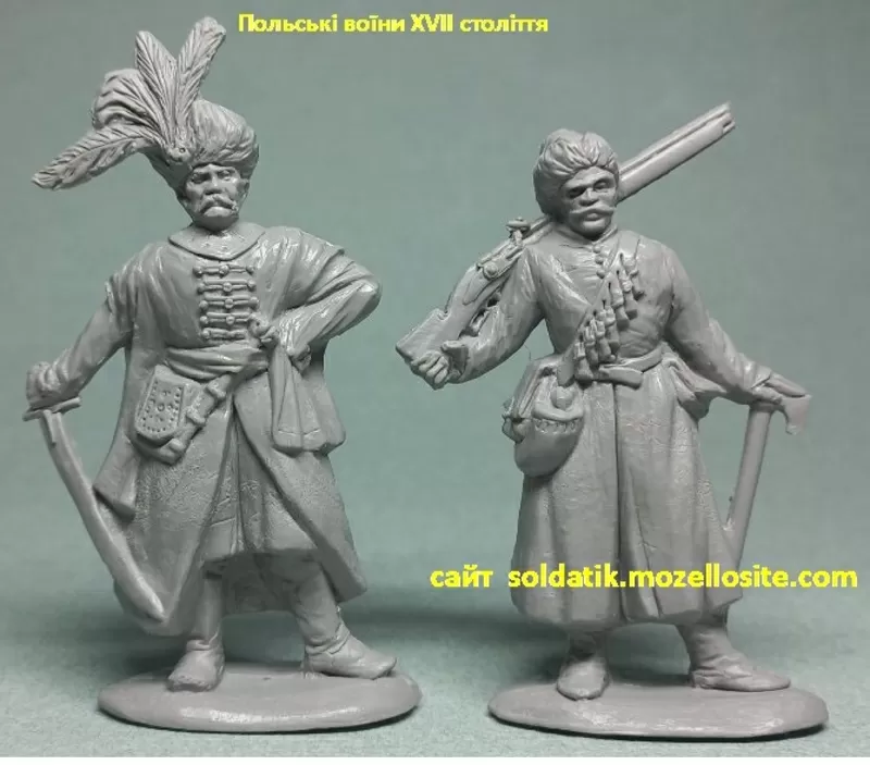 Набор солдатиков Польские воины XVII ст. 8 фигурок,  солдатики,  игрушки 8