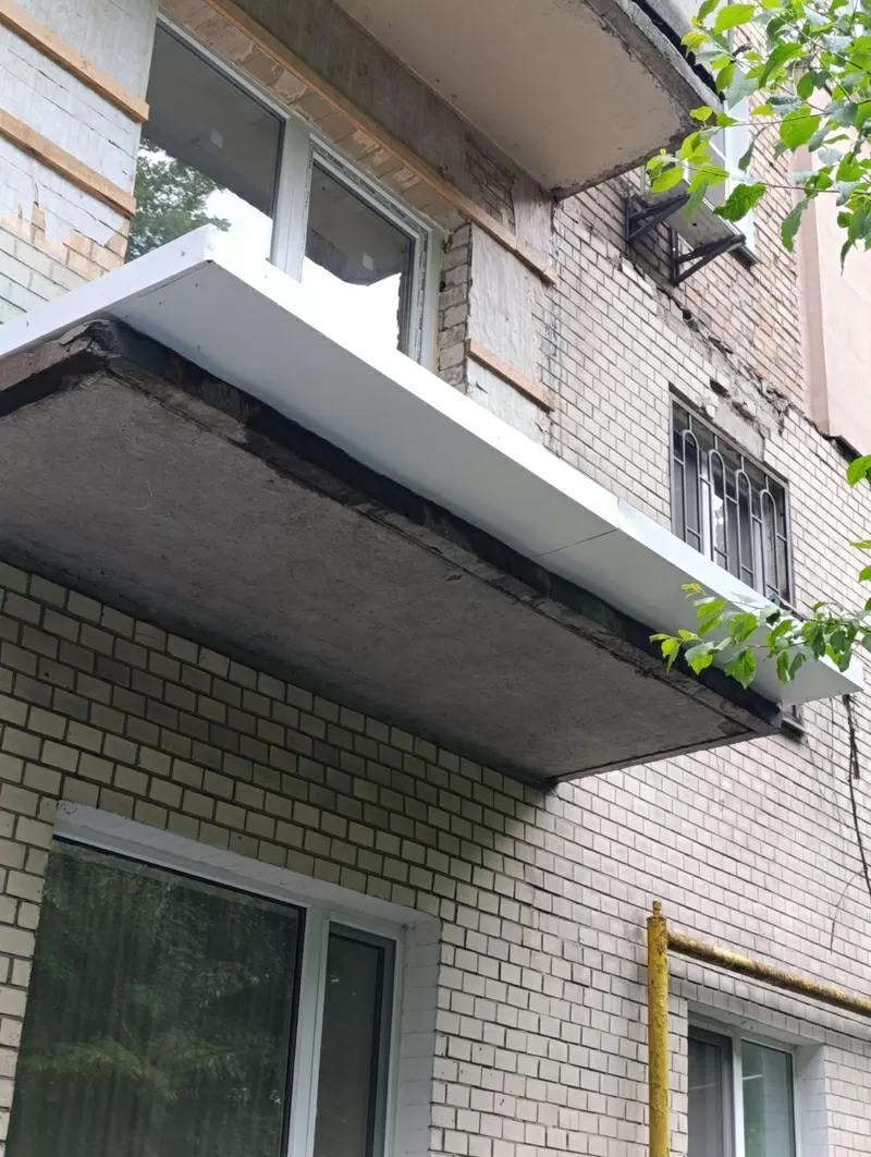 Розширення (збільшення) балконів та лоджій,  зварювальні роботи