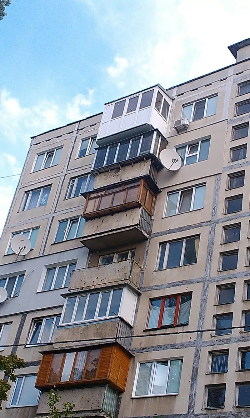 Розширення (збільшення) балконів та лоджій,  зварювальні роботи 5