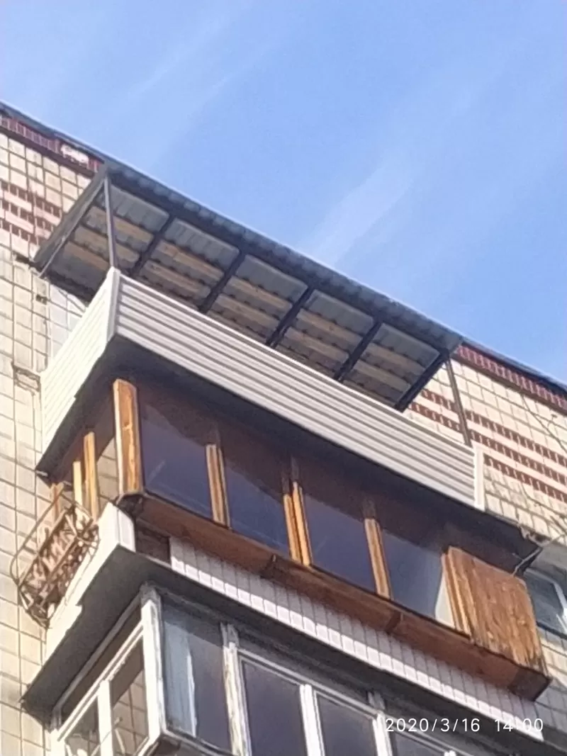 Розширення (збільшення) балконів та лоджій,  зварювальні роботи 6