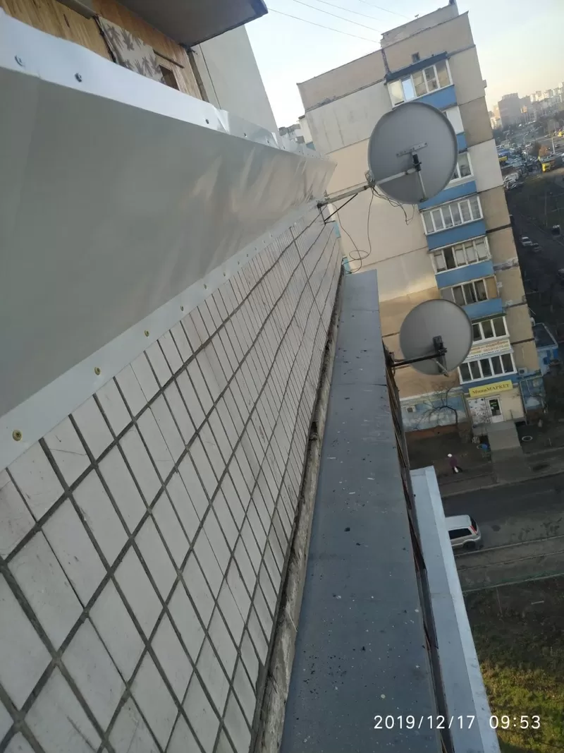 Розширення (збільшення) балконів та лоджій,  зварювальні роботи 8