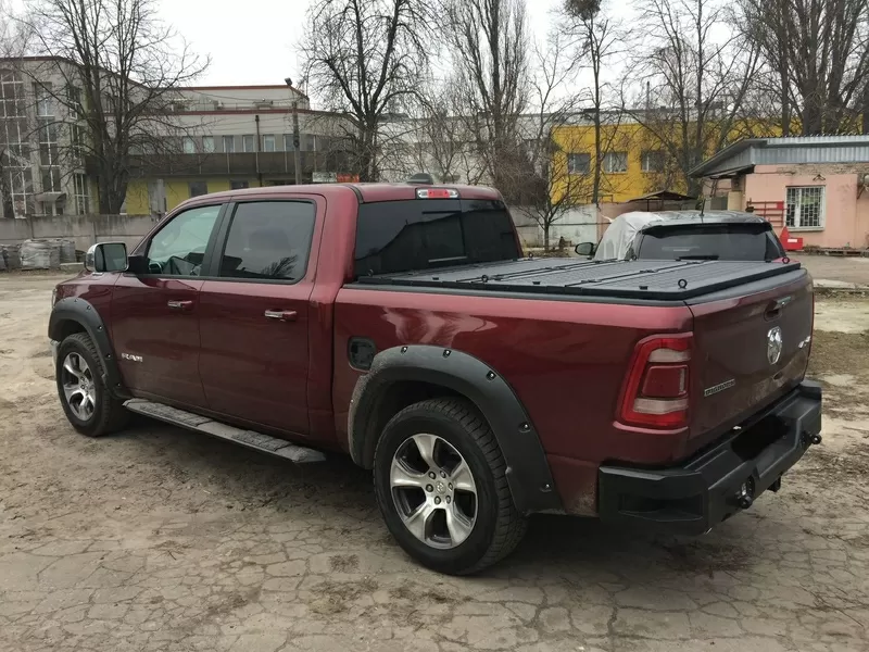 Силова алюмінієва кришка кузова на пікап Ram TRX. Кришка кузова 2