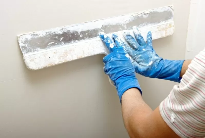 Шпаклевочные работы Поклейка обоев