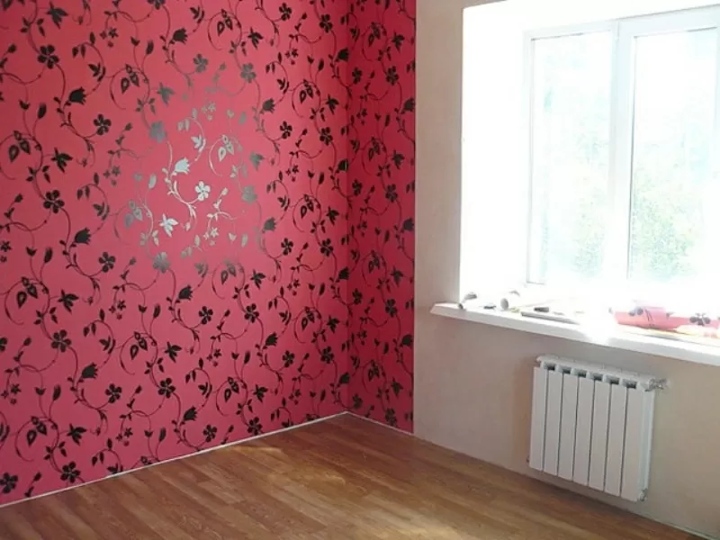 Поклейка шпалер Київ ціна