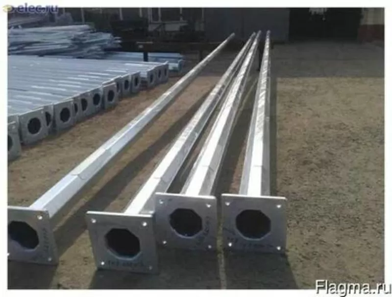 Силові опори металеві багатогранні