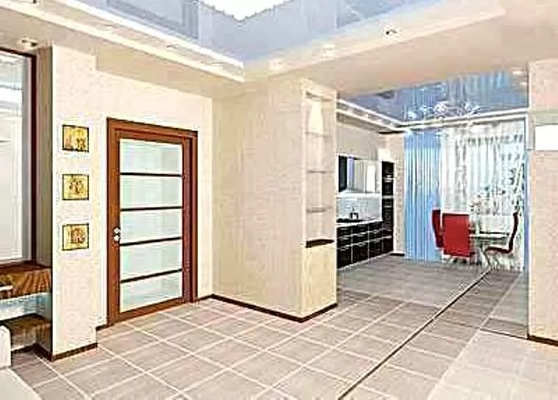 Поклейка шпалер Київ Ремонт приміщень