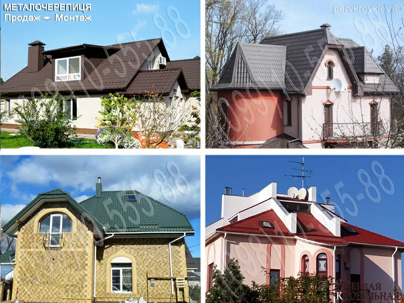 Кровельные работы Белогородка. Замена кровли. Строительство крыши  4