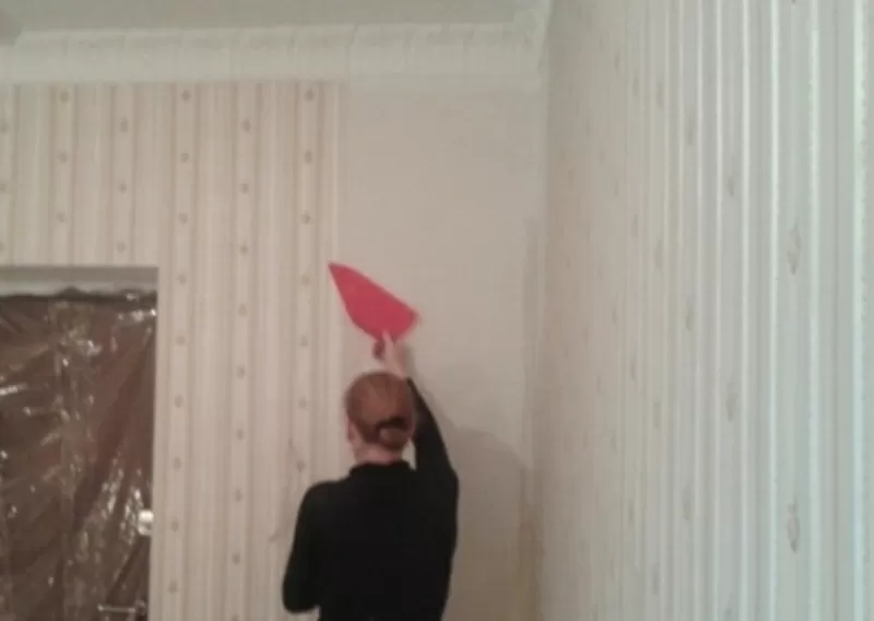 Профессиональная поклейка обоев Киев