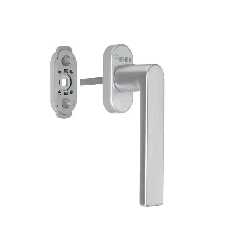 Оконная ручка REHAU с блокиратором открывания KISI белая 3