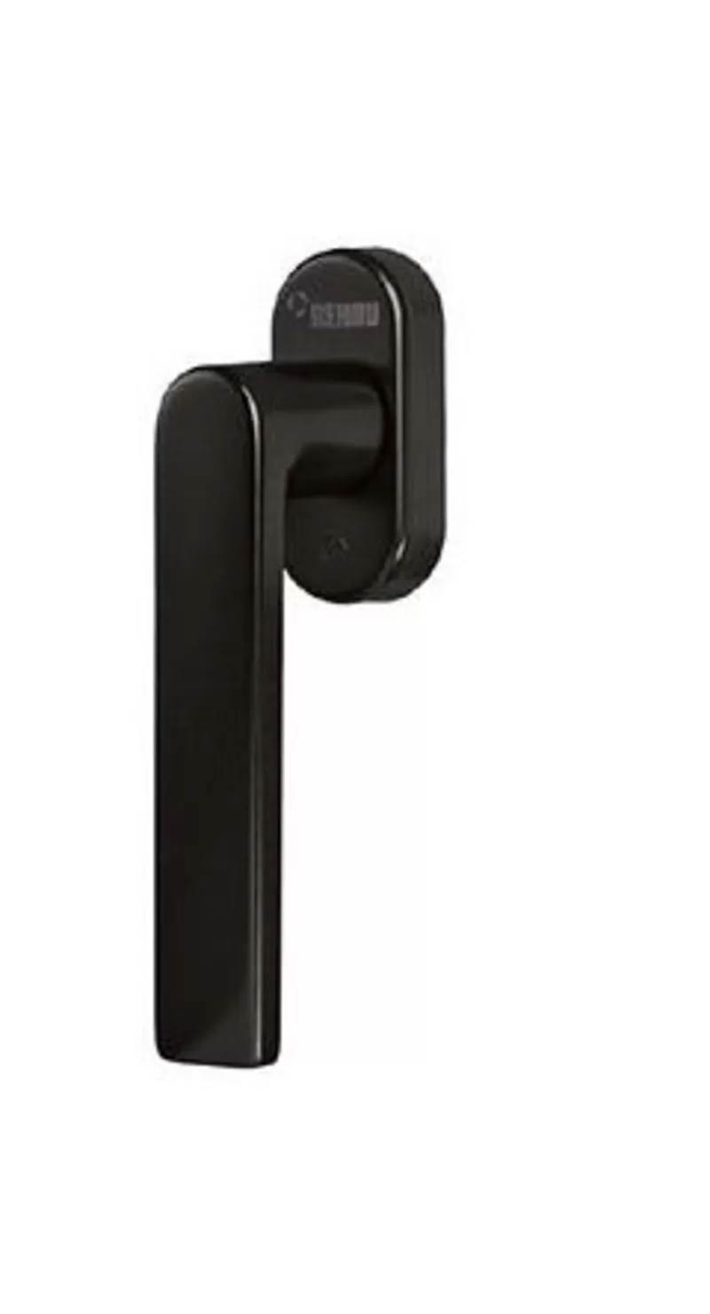 Ексклюзивна віконна протизламна ручка Рехау Rehau коричнева