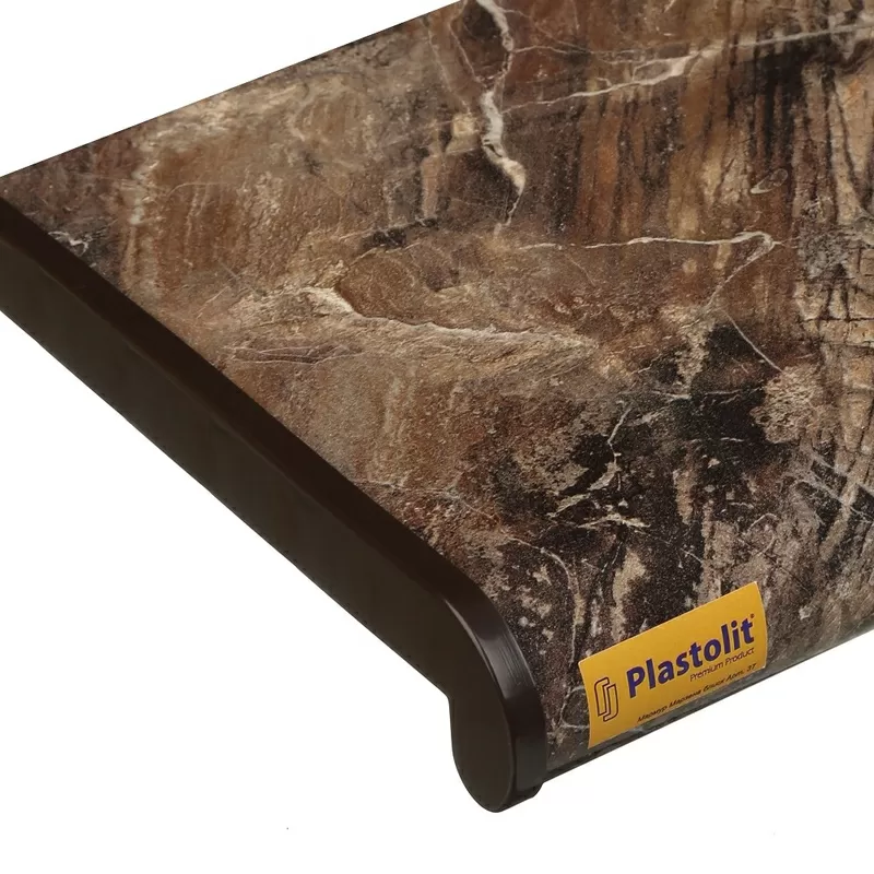 Подоконник Plastolit серия Soft. Закругленный капинос 4