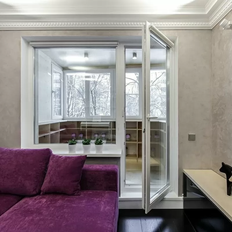 Пластиковые балконы и лоджии под ключ из профиля Рехау Rehau 2