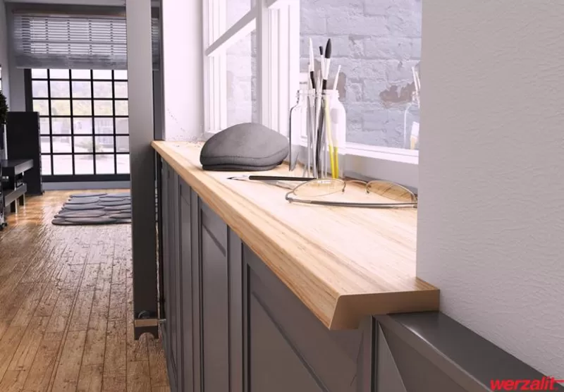 Підвіконня Верзаліт Ексклюзив Werzalit Exclusive. Гарантія 25-ть років 5