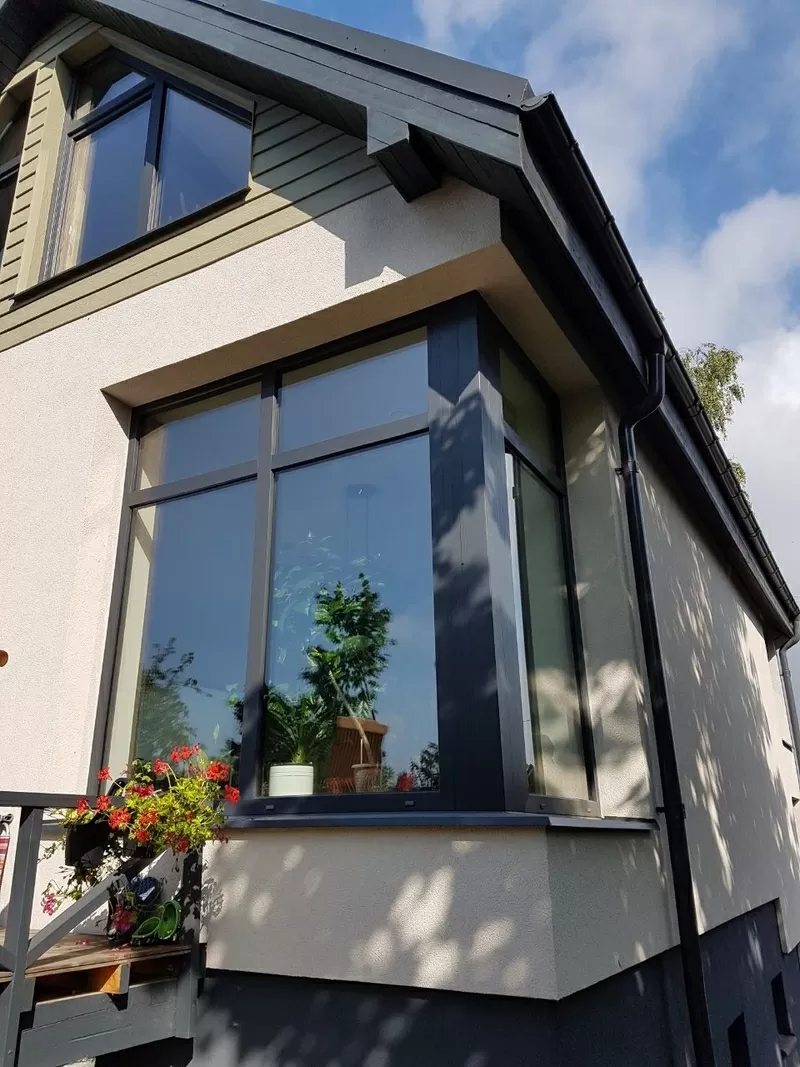 Остекление коттеджей, домов, квартир, дач профилем Рехау Rehau 5