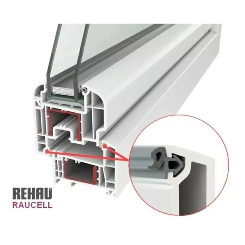 Ущільнювальна гума Rehau EPDM Оригінал чорна 2