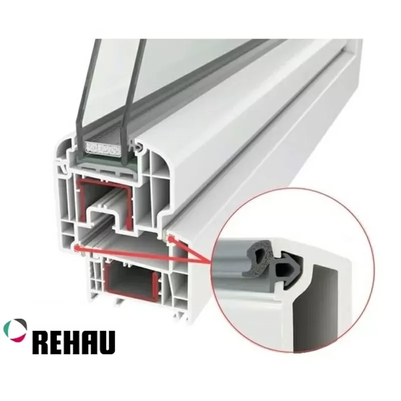 Ущільнювальна гума Rehau EPDM Оригінал сіра 2