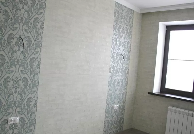 Услуги маляра в Киеве Поклейка обоев 