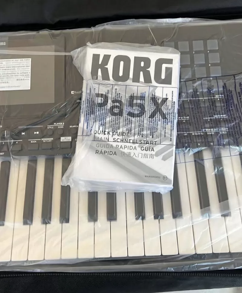 Korg Pa5X,  Korg Pa4X, Korg Pa4X MG2 Edition,  Korg NAUTILUS,  Korg Pa1000 3