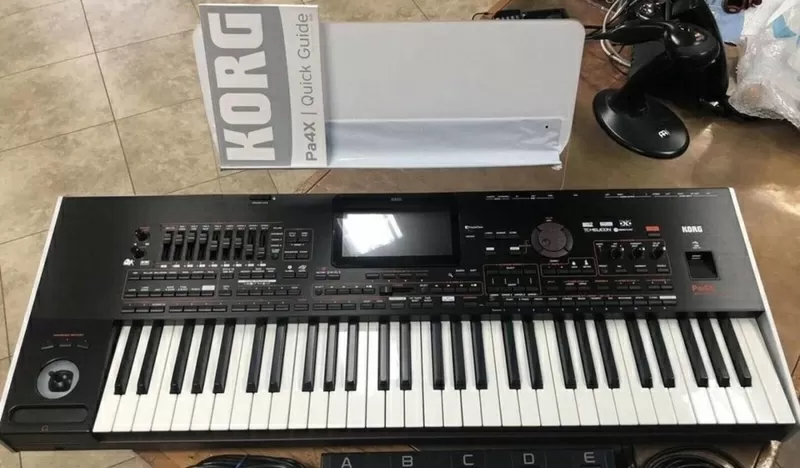 Korg Pa5X,  Korg Pa4X, Korg Pa4X MG2 Edition,  Korg NAUTILUS,  Korg Pa1000 4