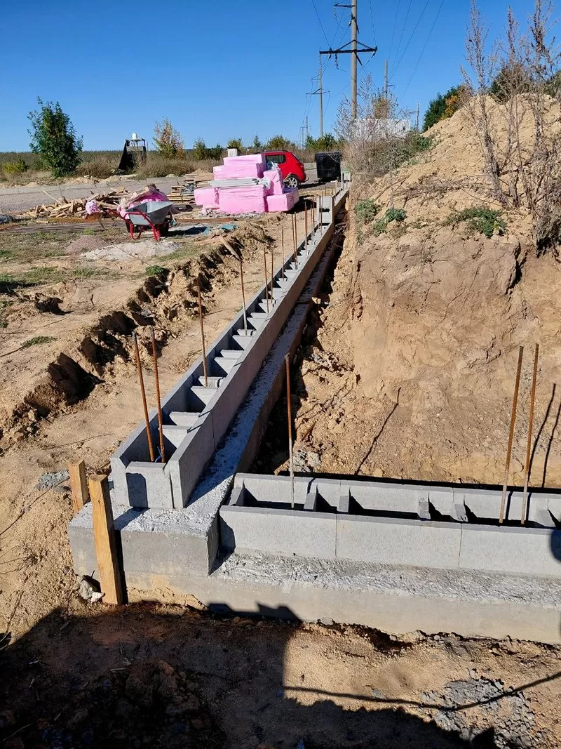 Бетонні роботи: фундаменти, стяжка, моноліт 2