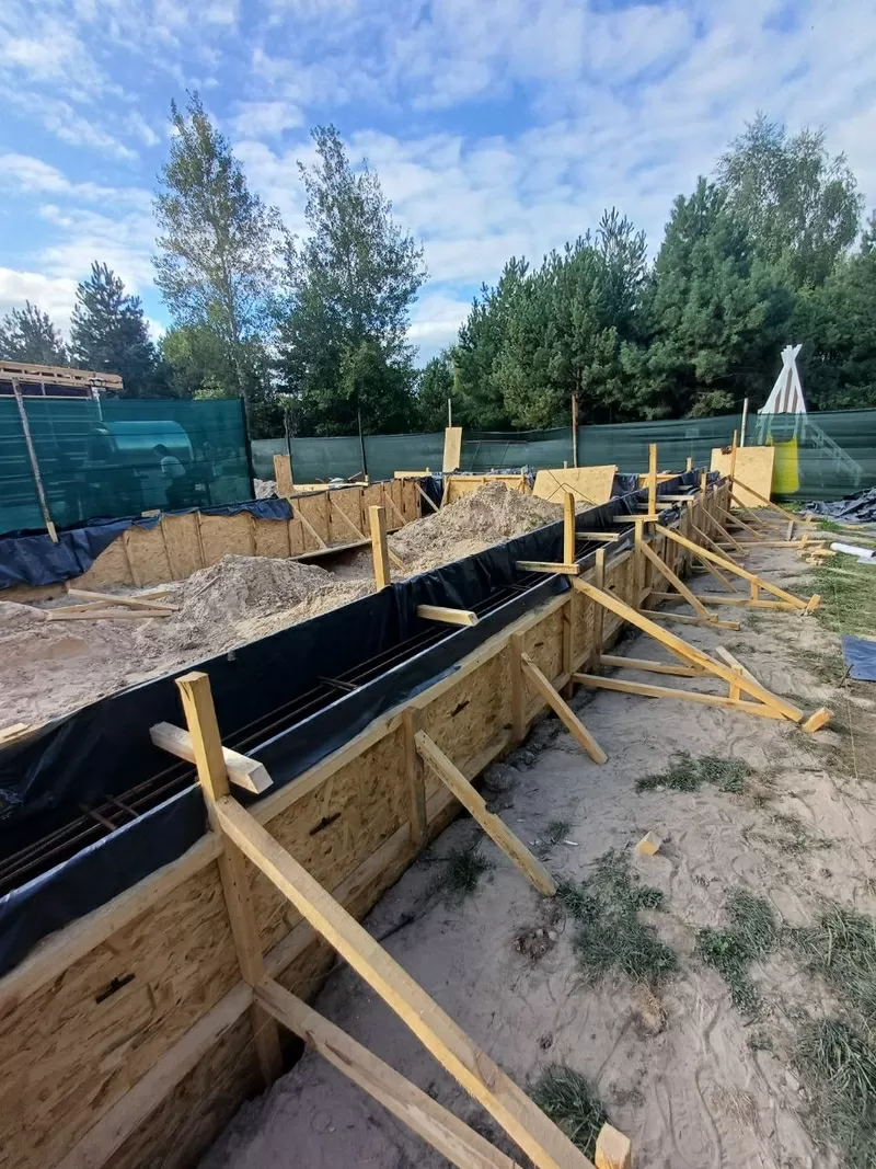 Бетонні роботи: фундаменти, стяжка, моноліт 5