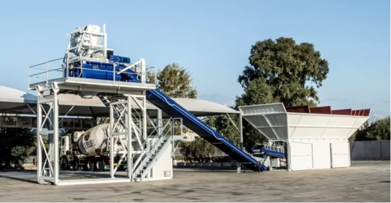 Мобільний Бетонний завод SUMAB F-60 (60 м3/год) Швеція