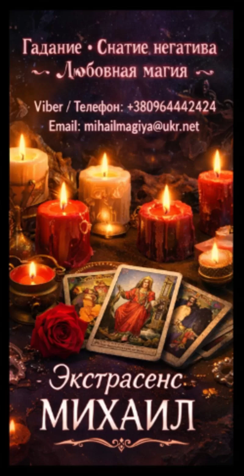 Маг в Киеве. Гадание Киев. Приворот на любовь. Снять порчу Киев.