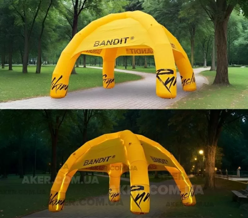 Надувні арки та надувні намети надувна реклама 2