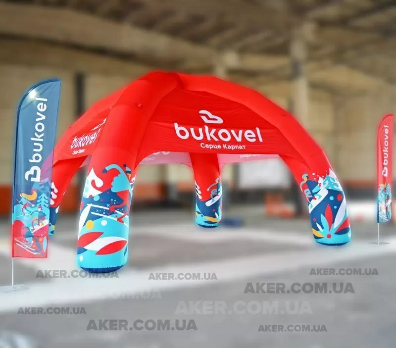 Надувні арки та надувні намети надувна реклама 3