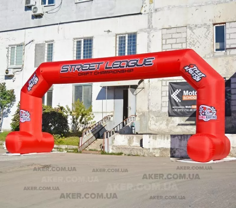 Надувні арки та надувні намети надувна реклама 7